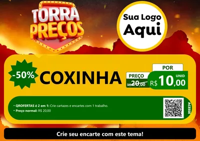 Modelo de Cartaz para Cartaz A4 Horizontal