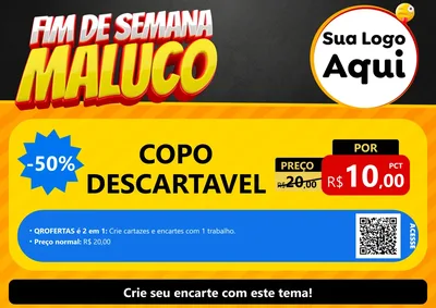 Modelo de Cartaz para Cartaz A4 Horizontal