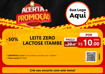Modelo de Cartaz para Cartaz A4 Horizontal