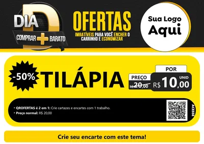 Modelo de Cartaz para Cartaz A4 Horizontal