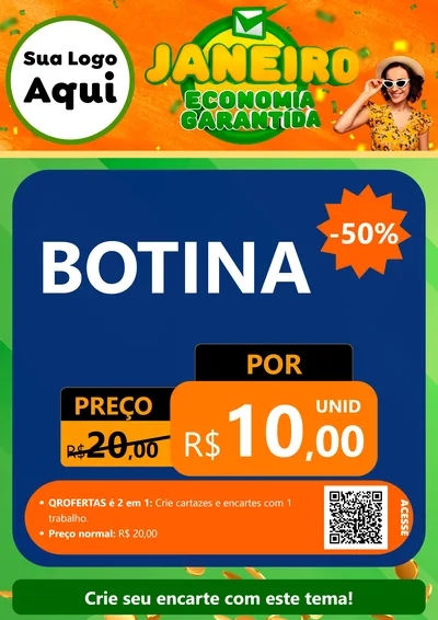 Modelo de Cartaz para Cartaz A4 Vertical