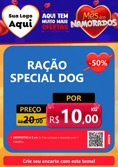 Modelo de Cartaz para Cartaz A4 Vertical
