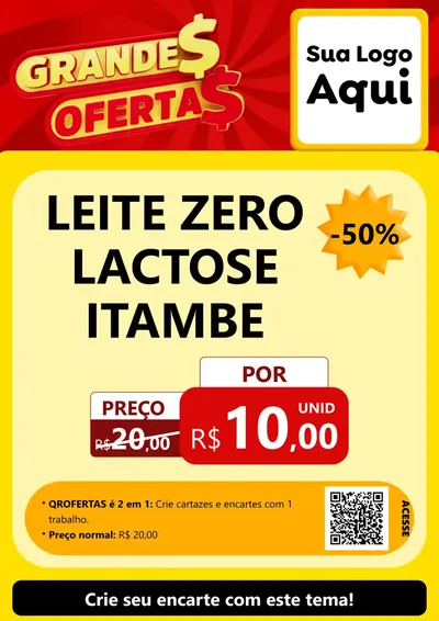 Modelo de Cartaz para Cartaz A4 Vertical