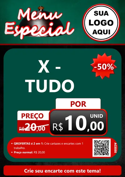 Modelo de Cartaz para Cartaz A4 Vertical