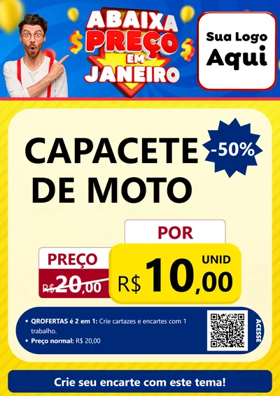 Modelo de Cartaz para Cartaz A4 Vertical