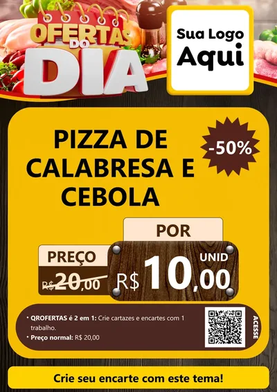 Modelo de Cartaz para Cartaz A4 Vertical