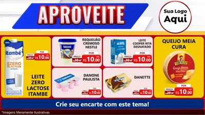 Modelo de TV para TV Horizontal com o tema Aproveite para Frios e Laticínios