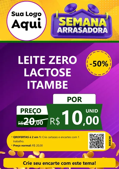 Modelo de Cartaz para Cartaz A4 Vertical
