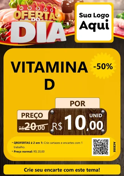Modelo de Cartaz para Cartaz A4 Vertical