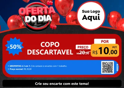 Modelo de Cartaz para Cartaz A4 Horizontal