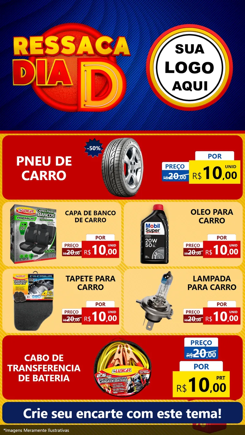Modelo de TV para TV Vertical com o tema Ressaca Dia D para Auto peças