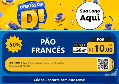 Modelo de Cartaz para Cartaz A4 Horizontal