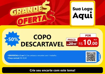 Modelo de Cartaz para Cartaz A4 Horizontal
