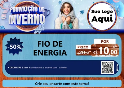 Modelo de Cartaz para Cartaz A4 Horizontal