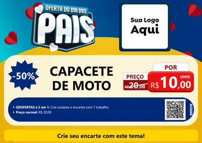 Modelo de Cartaz para Cartaz A4 Horizontal