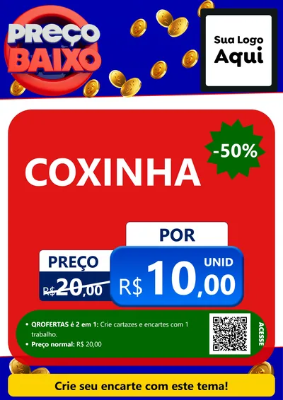 Modelo de Cartaz para Cartaz A4 Vertical