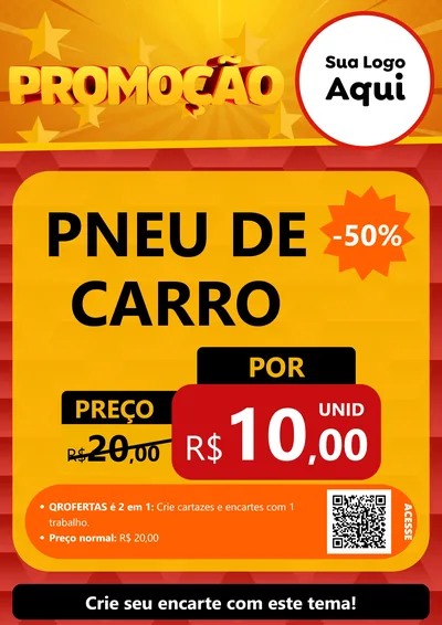 Modelo de Cartaz para Cartaz A4 Vertical
