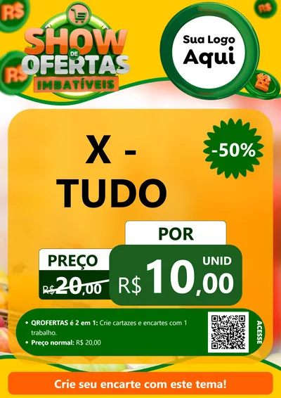 Modelo de Cartaz para Cartaz A4 Vertical
