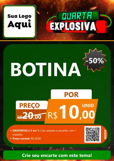 Modelo de Cartaz para Cartaz A4 Vertical