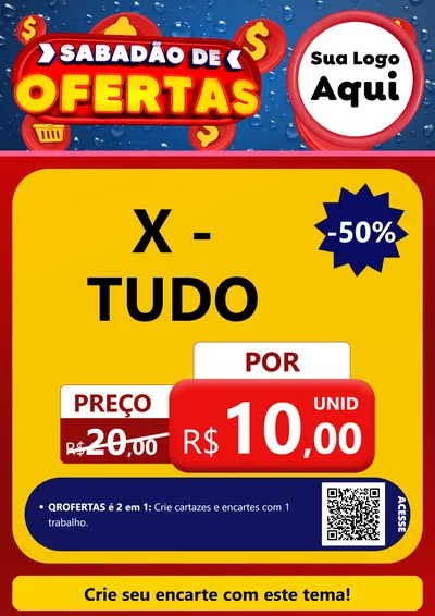 Modelo de Cartaz para Cartaz A4 Vertical