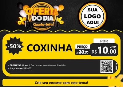Modelo de Cartaz para Cartaz A4 Horizontal
