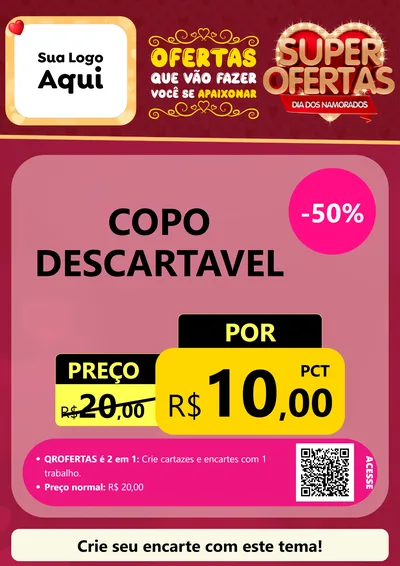 Modelo de Cartaz para Cartaz A4 Vertical