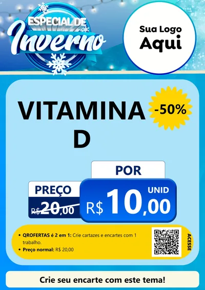 Modelo de Cartaz para Cartaz A4 Vertical