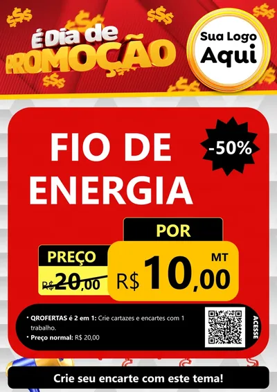 Modelo de Cartaz para Cartaz A4 Vertical