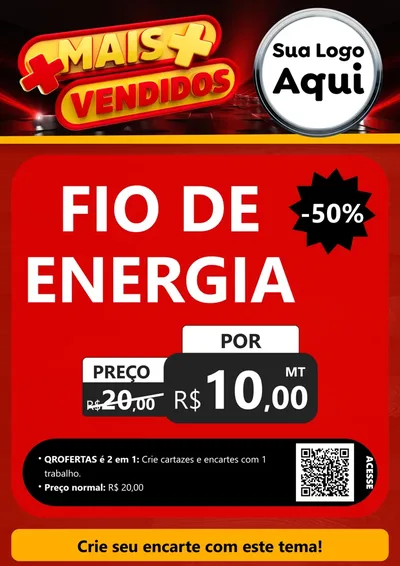 Modelo de Cartaz para Cartaz A4 Vertical