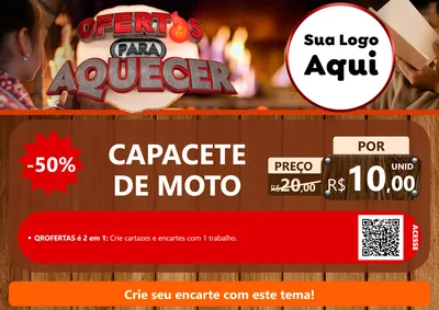 Modelo de Cartaz para Cartaz A4 Horizontal