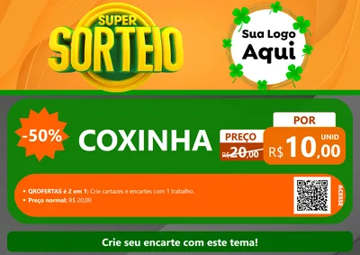 Modelo de Cartaz para Cartaz A4 Horizontal