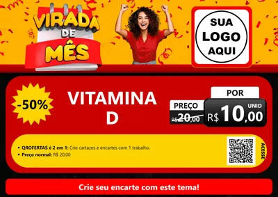Modelo de Cartaz para Cartaz A4 Horizontal