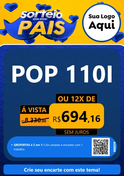 Modelo de Cartaz para Cartaz A4 Vertical