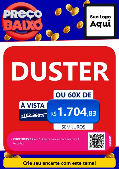 Modelo de Cartaz para Cartaz A4 Vertical