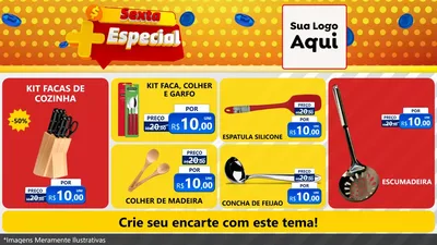 Modelo de TV para TV Horizontal com o tema Sexta Mais Especial para Utilidades Domésticas