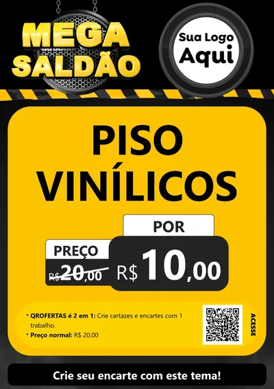 Modelo de Cartaz para Cartaz A4 Vertical