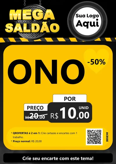 Modelo de Cartaz para Cartaz A4 Vertical