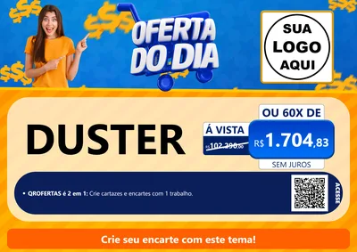 Modelo de Cartaz para Cartaz A4 Horizontal