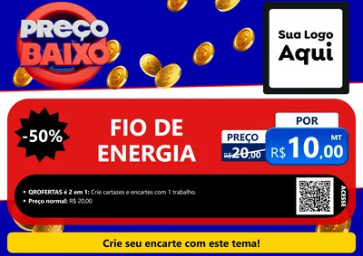 Modelo de Cartaz para Cartaz A4 Horizontal