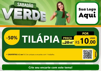 Modelo de Cartaz para Cartaz A4 Horizontal