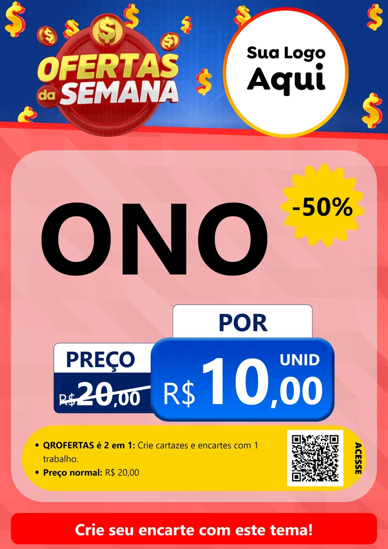 Modelo de Cartaz para Cartaz A4 Vertical com o tema Ofertas Da Semana para Óticas