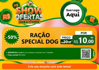 Modelo de Cartaz para Cartaz A4 Horizontal