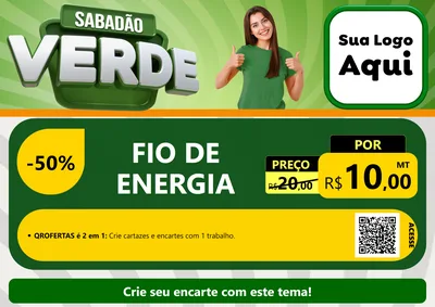 Modelo de Cartaz para Cartaz A4 Horizontal