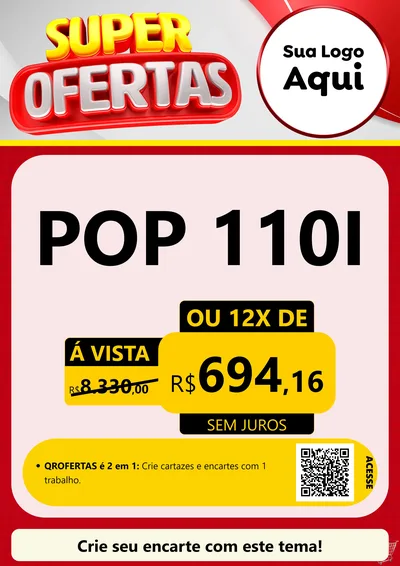 Modelo de Cartaz para Cartaz A4 Vertical