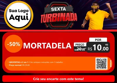 Modelo de Cartaz para Cartaz A4 Horizontal