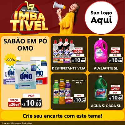 Modelo de Rede Social para Feed Facebook com o tema Fim de Semana Imbatível