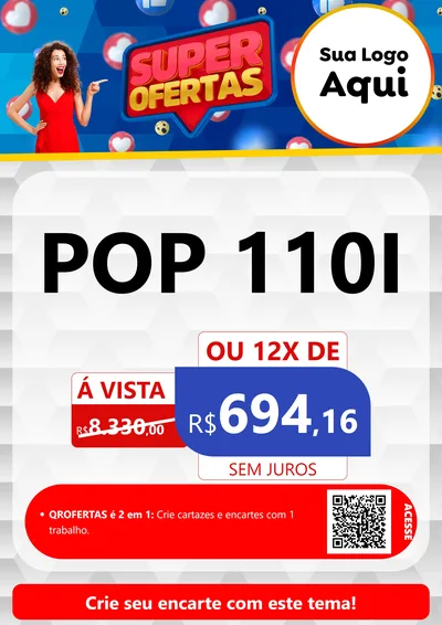 Modelo de Cartaz para Cartaz A4 Vertical