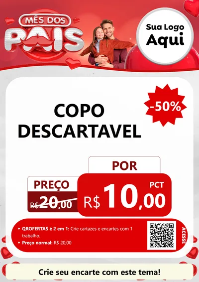 Modelo de Cartaz para Cartaz A4 Vertical