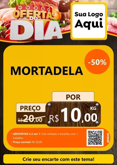 Modelo de Cartaz para Cartaz A4 Vertical