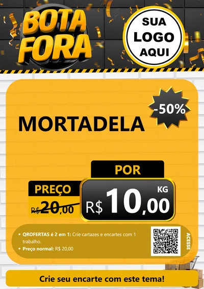 Modelo de Cartaz para Cartaz A4 Vertical